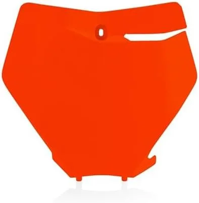 Acerbis Placa frontal de 16 KTM naranja compatible con KTM 125SX/150SX/250SX/250SX-F/250XC/250XC/250XC-F/300XC/350SX-F/350XC-F/450SX-F/450XC-F