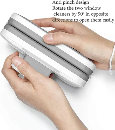 Miniatura 6 de Kit de lavado de escobilla de ventana, limpiaparabrisas magnético ajustable de doble cara accesorio de vidrio para equipo de ventana hogar
