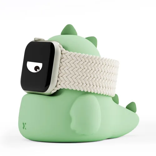 Miniatura 13 de ELETIUO Soporte Cargador Compatible con Apple Watch Series Ultra2/Ultra/10/9/8/SE2/7/6/SE/5/4/3/2/1 (49/46/45/44/42/41/40/38mm), Base de Carga Rosa