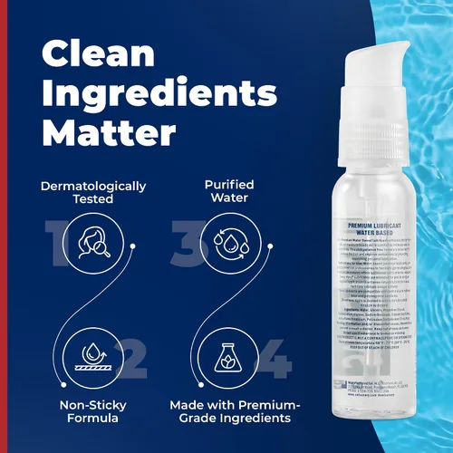 Miniatura 3 de Swiss Navy Lubricante Premium a Base de Agua - 2 oz - Gel Lubricante para Hombres, Mujeres y Parejas - Seguro para Juguetes - Fórmula que No Mancha