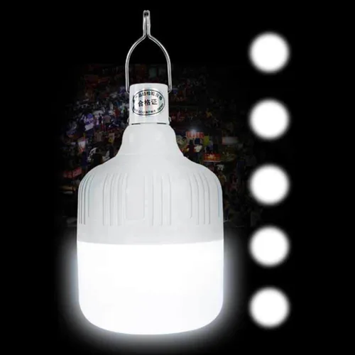 Miniatura 2 de Angoily Bombilla LED impermeable recargable por USB, portátil, lámpara de tienda de campaña para exteriores, para camping, senderismo, mercado