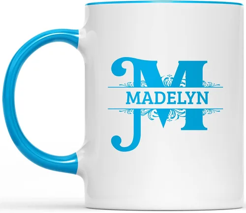 Miniatura 5 de Taza de café inicial con nombre personalizado para mujeres y hombres, regalos con monograma, taza de café personalizada con letras iniciales