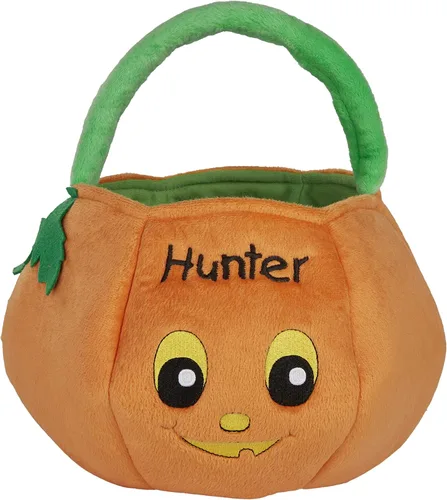 Miniatura 3 de Personalization Universe Pumpkin Pal - Bolsa de peluche bordada para truco o trato