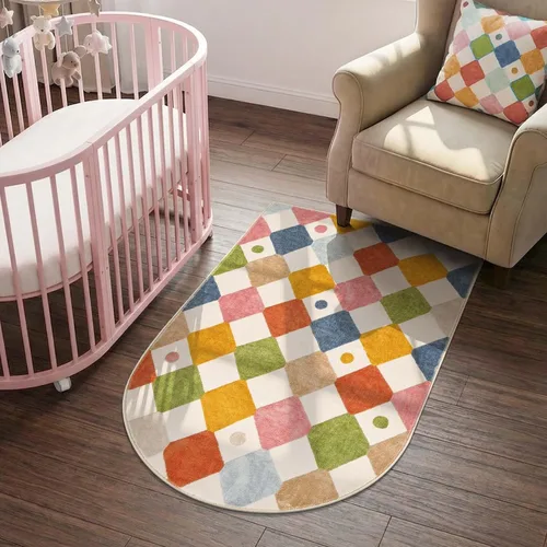 Miniatura 61 de jinchan Alfombra a rayas de 2 x 3 para entrada, alfombra de cocina, tapete pequeño, antideslizante, ligero, de bajo perfil, decoración para entrada