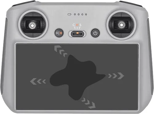Miniatura 6 de Mr.Shield Protector de pantalla compatible con DJI Mini 3 / Mini 3 Pro/Mini 4 Pro RC/DJI RC 2 [vidrio templado] [3 unidades]