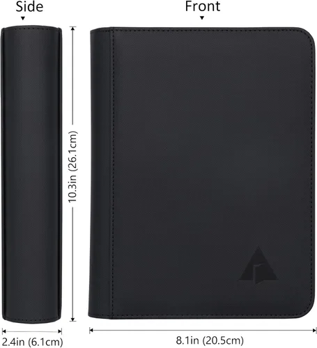 Miniatura 8 de Carpeta de Tarjetas Jumbo Tamaño XL, Se Adapta a 80 Tarjetas Jumbo XL - Incluye 80 Fundas Protectoras Tamaño XL, Carpeta de Tarjetas Jumbo Sin