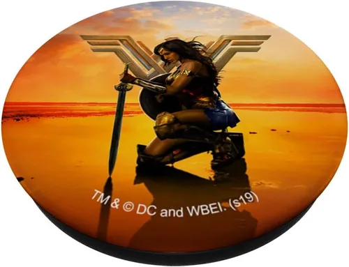 Miniatura 2 de Wonder Woman Movie PopSockets - Agarre y soporte para teléfonos y tabletas, Negro
