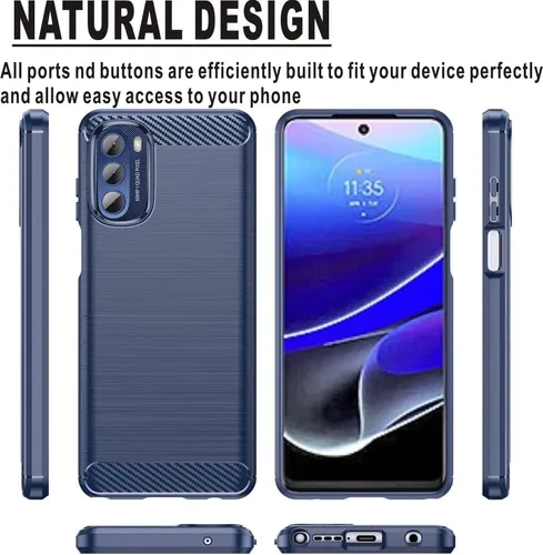 Miniatura 3 de Funda para Moto G Stylus 5G 2022 con absorción de golpes flexible de poliuretano termoplástico funda protectora para teléfono celular Motorola Moto
