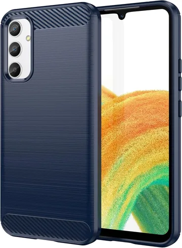 Miniatura 73 de Funda EUAGVQY para Samsung A70 Galaxy A70, Funda de Fibra de Carbono de TPU Blanda Antideslizante Duradera y Ligera, Funda Protectora para Samsung