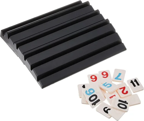 Miniatura 3 de Rummikub en lata retro - El juego original de fichas de Pressman Rojo, 12.7 cm