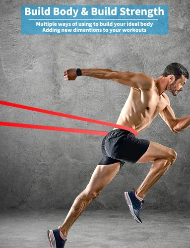 Miniatura 4 de Resistance Bands, Pull Up Bands, Exercise Workout Bands for Working Out, Pull Up Assistance Bands Set for Men & Women, Body Stretching, Physical