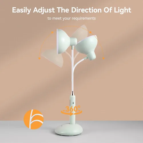Miniatura 4 de VAVOFO lámpara de escritorio de control táctil inalámbrico 6788-2700-7000K temperatura de color, 700LM, lámpara LED para el cuidado de los ojos