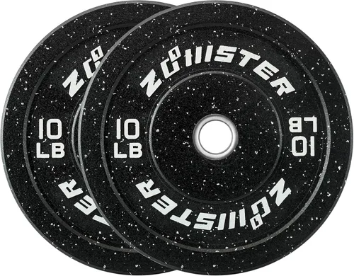 Miniatura 6 de Disco de Peso Bumper Disco Olímpico Hi-Temp Disco de Peso Bumper con Inserto de Acero Disco de Levantamiento de Pesas para Entrenamiento de Fuerza