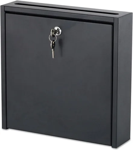 Miniatura 2 de Safco Productos 4259BL Buzón de oficina interior, grande, negro