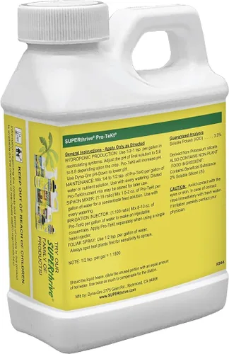Miniatura 2 de Dyna-Gro Pro-Tekt 0-0-3 Suplemento de silicona para plantas, 8 oz.