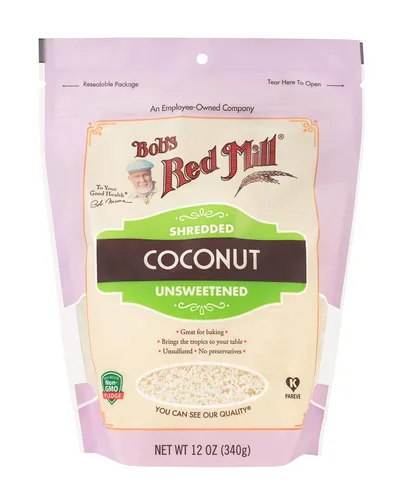 Miniatura 4 de Bob's Red Mill Coco rallado sin azúcar, bolsa de 12 onzas