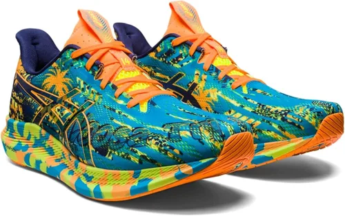Miniatura 2 de ASICS Zapatillas de correr Noosa TRI 14 para hombre, Lime ZestSky