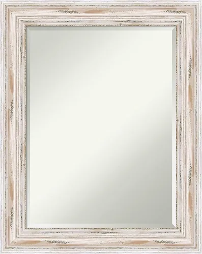 Miniatura 41 de Amanti Art Espejo de pared, espejo de marco de madera blanca lavada para decoración de pared o uso como espejo de baño para sobre el fregadero