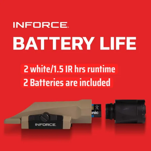 Miniatura 3 de Inforce WMLx Luz Blanca/IR Gen 3 (Tierra Oscura)