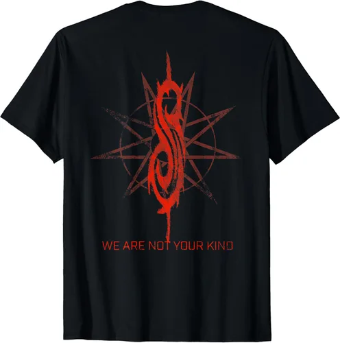 Miniatura 2 de Slipknot Camiseta oficial con parche rojo We Are Not Your Kind, Negro, S