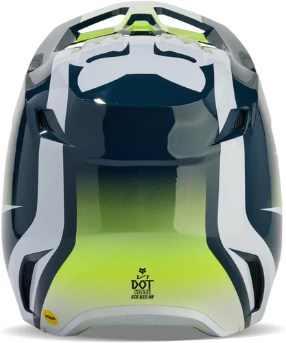 Miniatura 3 de Fox Racing Casco unisex V1 para motocross para motocross, índigo oscuro, talla S