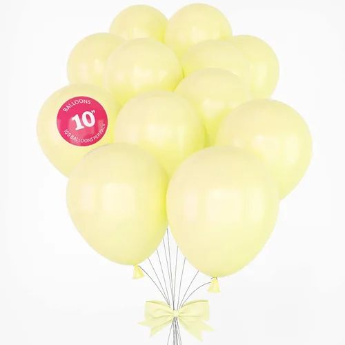Miniatura 15 de HOUSE OF PARTY Globo de fiesta verde pastel – 100 unidades Globos de látex de 5 pulgadas con diferentes tamaños para decoraciones de graduación