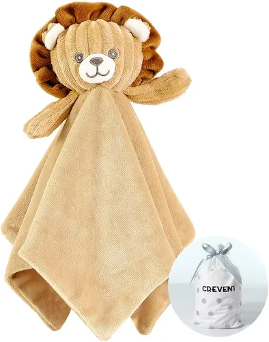 Miniatura 17 de CREVENT Mantas de bebé suaves y acogedoras para niños y niñas + manta de seguridad, juego con una bolsa de regalo esenciales para recién nacidos Gris