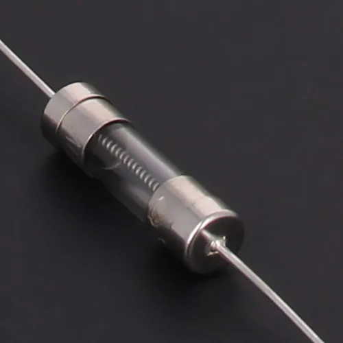 Miniatura 5 de Fielect Fusibles de tubo de vidrio axiales con cable de plomo de soplado lento de 0.197x0.787 in 2A 250V fusibles de retardo de tiempo