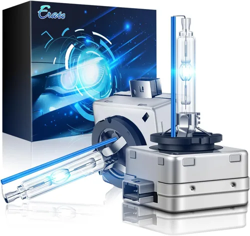 Miniatura 12 de Erato D1S Compatible con 2007 2008 2009 2010 2011 2012 2013 2014 Escalade ESV EXT Bombillas de faro de xenón, 6000K 35W Luz blanca brillante Haz