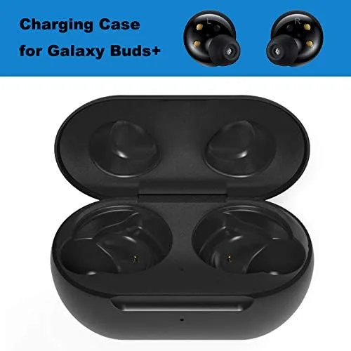 Miniatura 4 de Funda de carga para Samsung Galaxy Buds Plus, cargador de repuesto con cable USB-C para Galaxy Buds/Bdus+ Plus (negro)