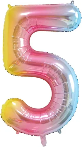 Miniatura 9 de Globos de números grandes del 0-9, color azul, 40 pulgadas, kit para decoraciones de fiesta de cumpleaños y baby showers para inflar con helio