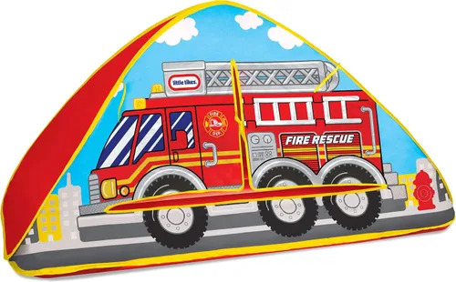 Miniatura 2 de Little Tikes Tienda de campaña de camión de bomberos, juguete