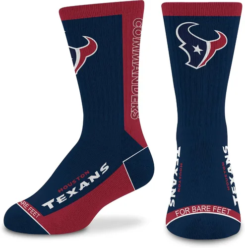 Miniatura 22 de For Bare Feet NFL - Calcetines unisex para niños de la NFL Mvp Crew