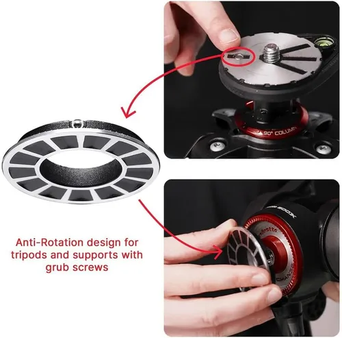 Miniatura 4 de Manfrotto Kit de vídeo, Cabeza Serie 500 (Adaptador-Fluid Head 500X)