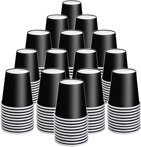 Miniatura 15 de Paquete de 50 vasos de papel desechables de 3 onzas, vasos de papel para baño de café, tazas pequeñas para aperitivos, baño, expreso, perfecto