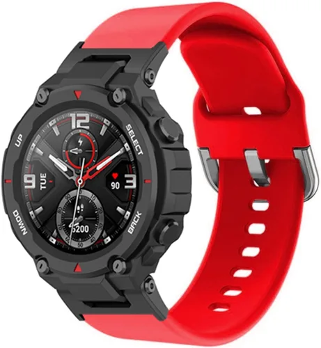 Miniatura 5 de Correas de repuesto para Amazfit T-Rex para mujeres y hombres, elegantes correas de repuesto de silicona deportiva, para Amazfit T-Rex A1918