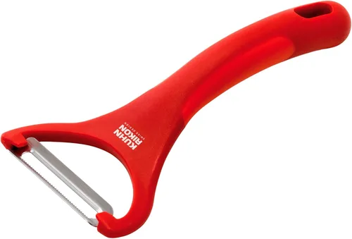 Miniatura 4 de Kuhn Rikon Piranha Y Peeler con hoja dentada de acero inoxidable, verde, 6.25 pulgadas