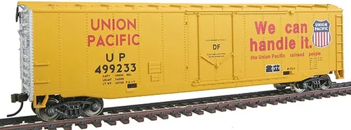 Miniatura 6 de Walthers Trainline Boxcar con puerta enchufable de 50 pies con ruedas metálicas listo para funcionar en el Pacífico canadiense