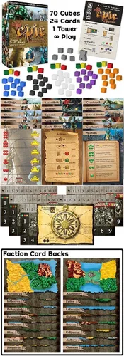 Miniatura 3 de Ultra-Tiny Epic Kingdoms, juego de mesa de bolsillo.