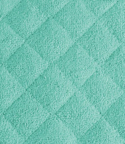 Miniatura 2 de DII - Agarradera acolchada, 100% algodón, colección Terry básica, color azul, 3 piezas Aqua