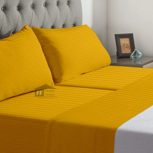 Miniatura 17 de Juego de sábanas para cama ajustable, tejido de satén suave, 400 hilos, 100% algodón egipcio, 5 piezas con 2 sábanas bajeras, juego de sábanas de 25