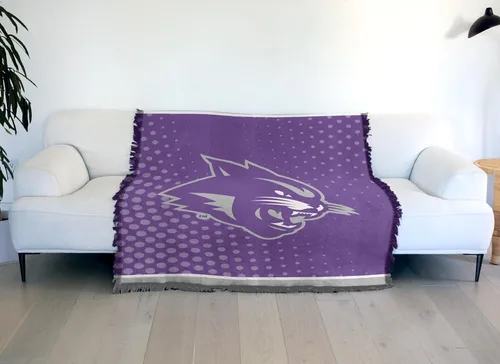 Miniatura 6 de LOGOVISION Manta Abilene Christian University, 50x60 Logo Dots WovenThrow