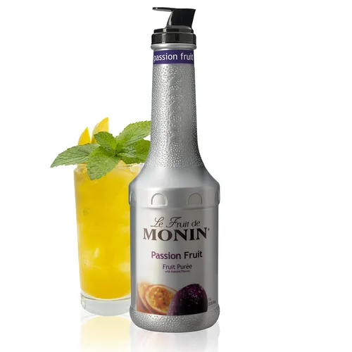 Miniatura 11 de Monin - Puré de cereza negra, sabores naturales, ideal para tés, limonadas, batidos y cócteles, sin OMG, vegano, sin gluten (1 litro)