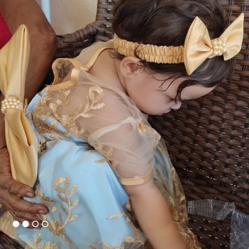 Miniatura 7 de NNJXD Vestido de princesa para bebé, con flores, para cumpleaños, bodas, fiestas
