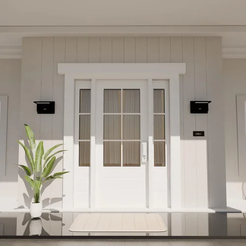 Miniatura 8 de Lámpara de pared para exteriores, sensor de movimiento, lámpara LED de montaje en pared, moderna lámpara de iluminación exterior de aluminio