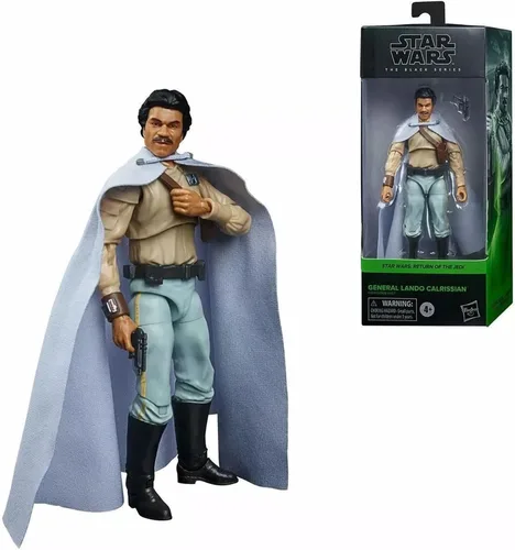 Miniatura 2 de STAR WARS The Black Series General Lando Calrissian - Figura coleccionable de 6 pulgadas, El regreso del Jedi, para niños de 4 años en adelante