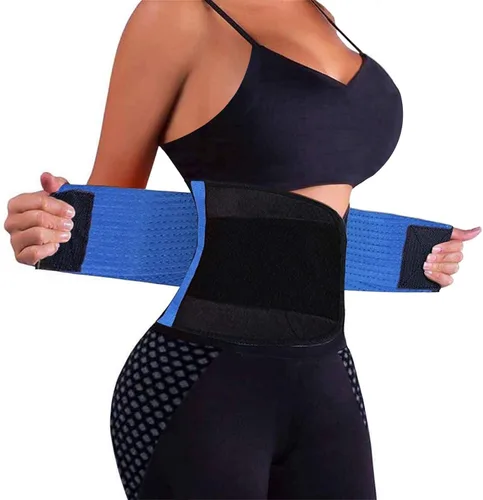 Miniatura 15 de VENUZOR Cinturón de entrenamiento de cintura para mujer – Faja reductora de cintura – Cinturón adelgazante – Cinturón deportivo (grado UP)