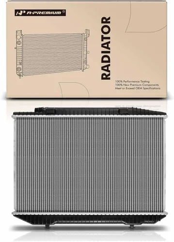Miniatura 8 de A-Premium Radiador de refrigerante del motor con enfriador de aceite de transmisión compatible con Mercedes-Benz 380SE 380SEC 500SEC 560SEC 380SEL