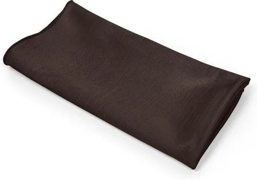 Miniatura 9 de Ultimate Textile -1 docena - Reversible Shantung Satin - Majestic - Servilletas de tela Majestic de 17 x 17 pulgadas color marrón chocolate
