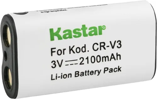 Kastar Batería CR-V3 de repuesto para Olympus C-2040 Zoom, C-2040Z, C-21, C-2100, C-2100UZ, C-211, C-211Z, C-220, C-3000, C-3000Z, C-3020, C-3020Z,